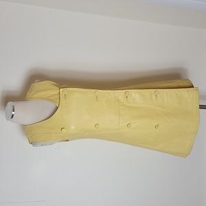 Edward Schainman Vintage Leather Dress Size 4